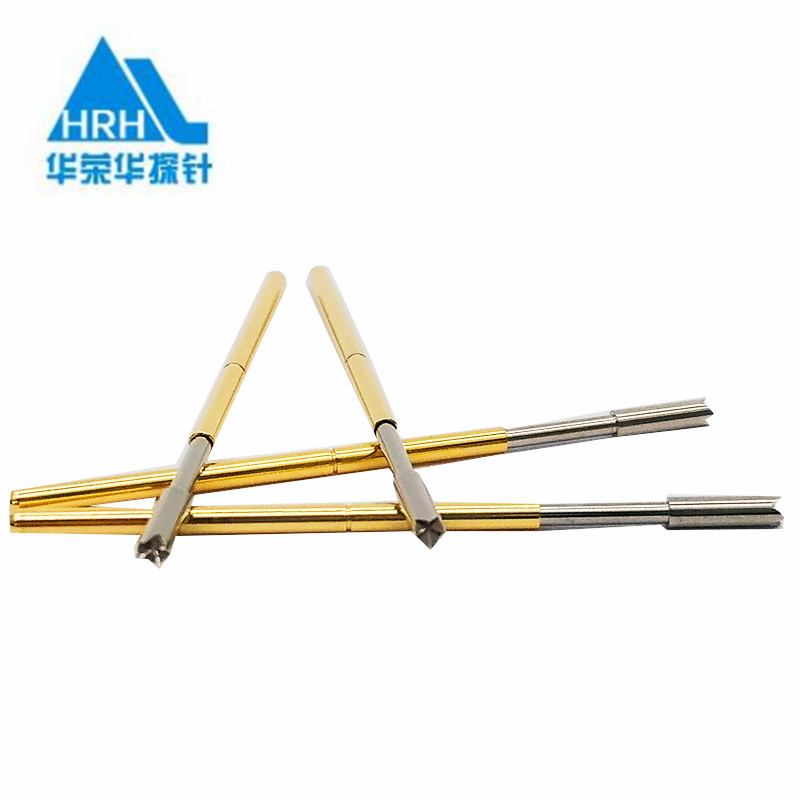 G1353-Q探針、四爪頭探針、1.36mm測試針、總長36.5mm、彈簧針圖片、測試針圖片、頂針圖片、探針圖片