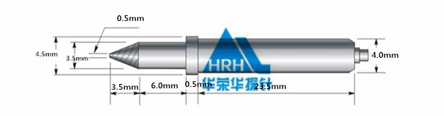 GP-11S、定位針、探針外徑為4.5mm ，長度為35.5mm、ICT測試針、功能夾具定位針、測試針、五金配件