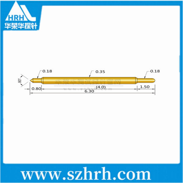 035-BJ-6.3L ，華榮華雙頭測(cè)試探針廠(chǎng)家