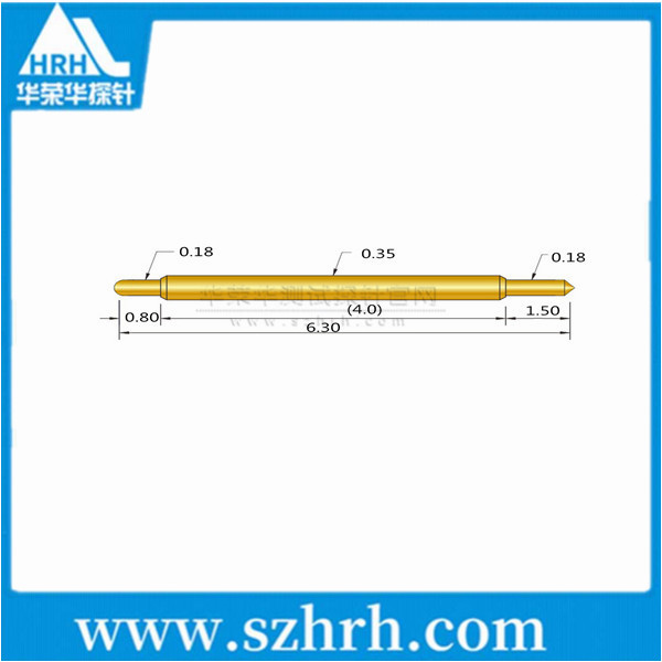 035-JB-6.3L ，華榮華雙頭測(cè)試探針廠(chǎng)家
