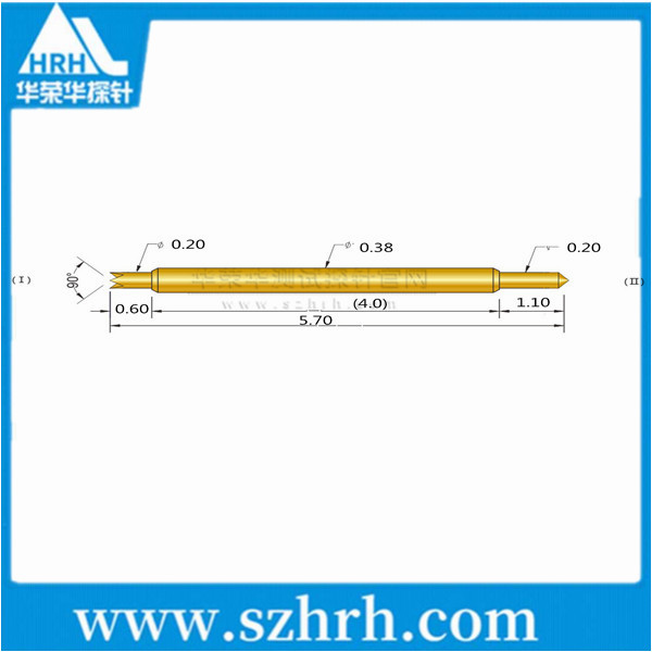 038-UB-5.7L，華榮華測(cè)試探針廠家
